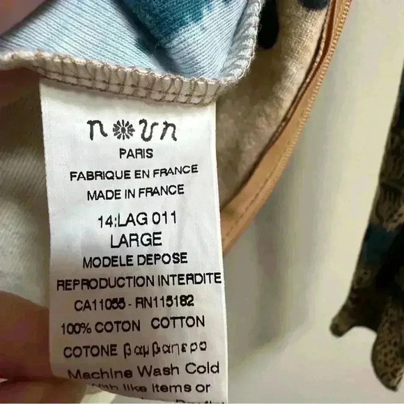 EVC | Vintage Y2K Noun Paris Light Zipper Jacket | Women’s Size L - Picture 4 of 8